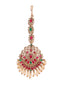 Gold-Plated Stone Studded Matha Patti