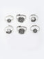 Set of 3 Panash Silver-Plated Toe Rings