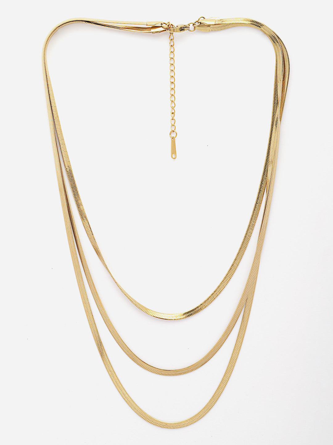 18KT Gold Plated Stainless Steel Tarnish-Free Waterproof Necklace