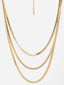 18KT Gold Plated Stainless Steel Tarnish-Free Waterproof Necklace