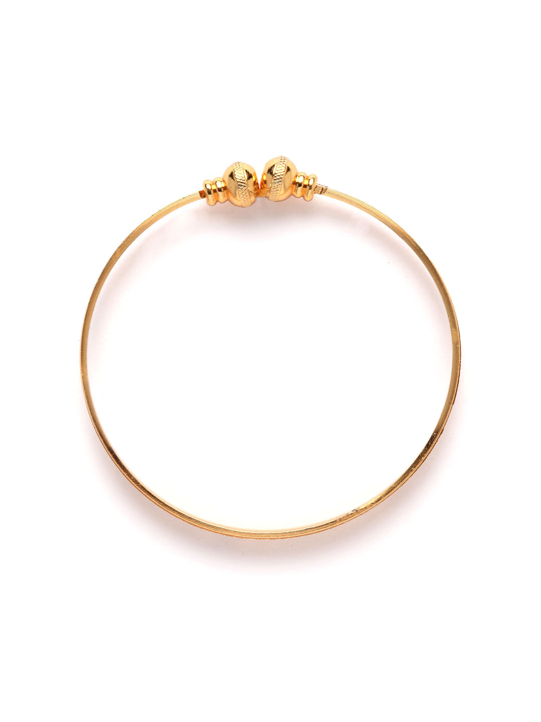 Set Of 2 Gold-Plated Handcrafted Bangles