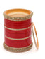 Set of 72 Gold-Plated Red AD-Studded Bangle