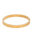 Men Gold-Toned Brass Gold-Plated Kada Bracelet