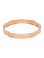 Men Gold-Toned Brass Gold-Plated Kada Bracelet