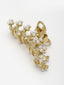 Women Gold-Plated Embellished Claw Clips