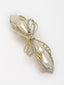 Women Gold-Plated Embellished French Barrette