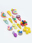 Girls Set of 14 Embellished Hair Clips