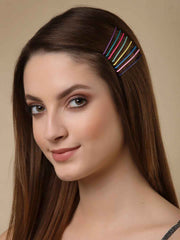 Women Set Of 50 Multicoloured Bobby Pins