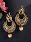 Gold-Toned Crescent Shaped Chandbalis