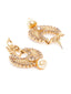 Gold-Toned Crescent Shaped Chandbalis