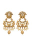 Women Gold-Toned Contemporary Drop Earrings