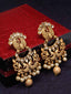 Women Gold-Toned Contemporary Drop Earrings