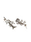 Silver-Plated Contemporary Drop Earrings