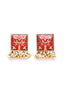 Gold Contemporary Drop Earrings