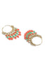 Gold-Toned Circular Hoop Earrings