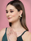 Gold-Plated Contemporary Drop Earrings