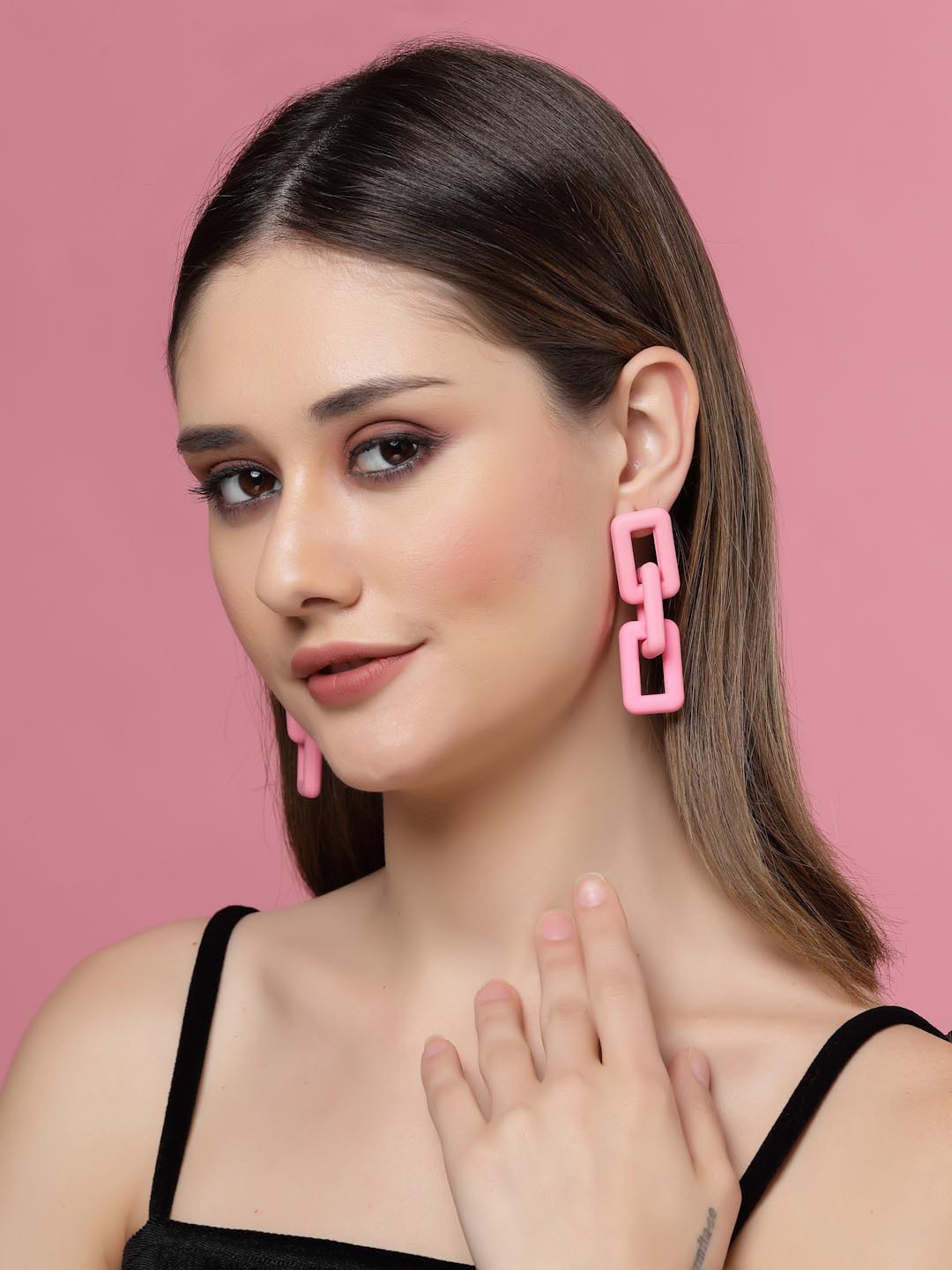 VOGUE Square Drop Earrings