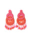 Women Pink Contemporary Drop Earrings