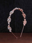 Women Rose Gold-Toned Embellished Hairband