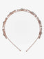 Women Rose Gold-Toned Embellished Hairband