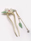 Women Embellished Metal Floral Hairstick