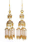 Set Of 2 Gold- Plated Beaded Bridal Layered Kaleera