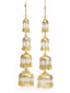 Set Of 2 Gold Plated Bridal Layered Kaleeras