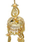 Pack Of 2 Women Gold Plated & White Beaded Bridal Layered Kaleeras