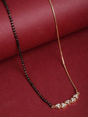 Gold-Plated Studded Mangalsutra