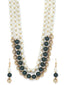 Gold-Plated Handcrafted Pearl Jewellery Set