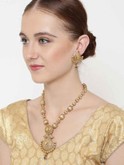 Gold-Plated Handcrafted Jewellery Set