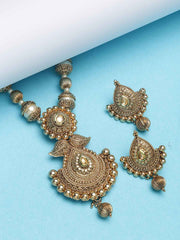 Gold-Plated Handcrafted Jewellery Set