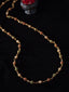 Pearl Beaded Gold-Plated Handcrafted Single Chain Necklace