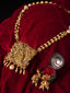 Gold-Plated Temple Jewellery Set