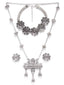 Silver-Plated Oxidized Handcrafted Jewellery Set