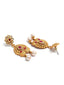 Gold-Plated Kundan Stone-Studded Jewellery Set