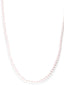 Off White Gold-Plated Beaded Necklace