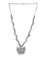 Silver-Toned German Silver Oxidised Necklace