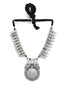 Silver-Plated German Silver Oxidised Necklace