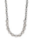 Silver-Toned German Silver Oxidized Necklace