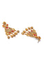 Gold-Plated Artificial Stone Studded Jewellery Set