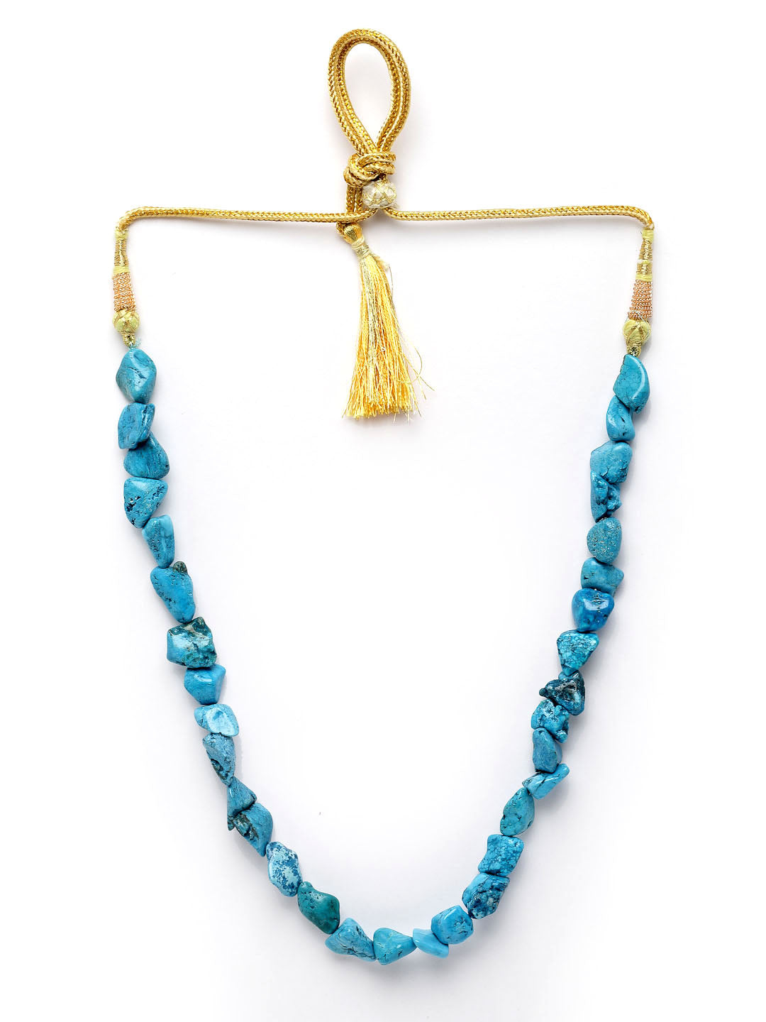 Turquoise Blue Stone Necklace