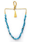 Turquoise Blue Stone Necklace