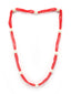 Red & White Handcrafted Necklace