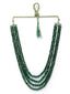 Green Handcrafted Multistring Necklace