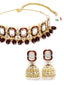 Gold-Plated Kundan & Pearl Jewellery Set