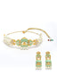 Pearl Choker Necklace Jewellery Set