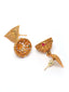 Gold-Plated & Golden-Coloured Artificial Beads-Studded Jewellery