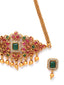 Gold-Plated AD Studded Choker Jewellery Set