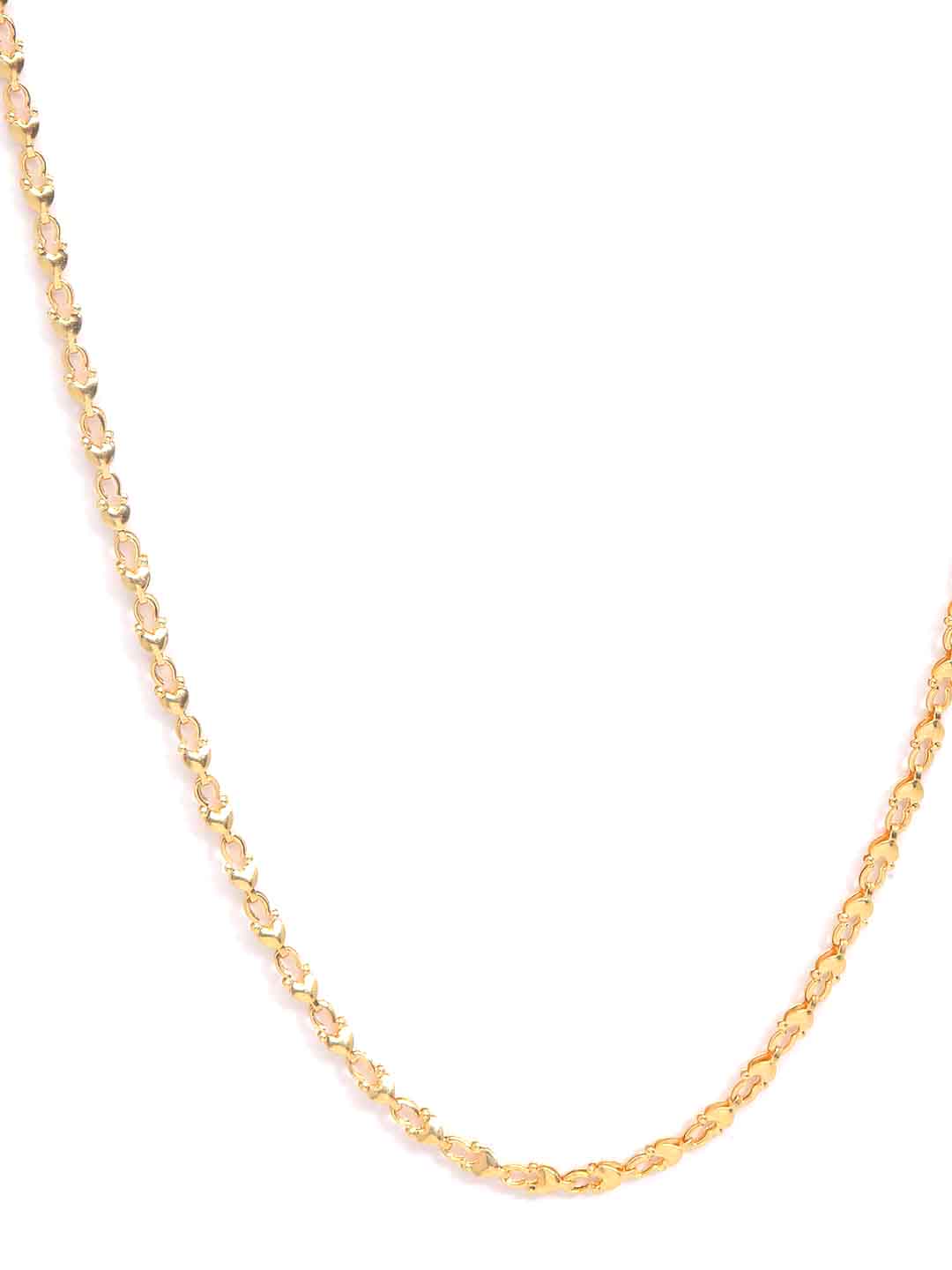 Men Gold-Plated Link Chain